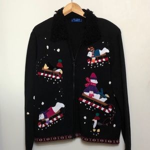 Karen Scott Sport sweater size L